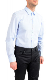 Hugo Boss Men's "C-Joey" Slim Fit Blue Plaid Long Sleeve Shirt : Picture 5