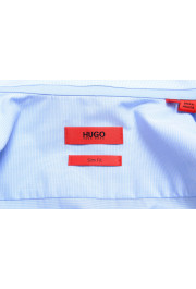 Hugo Boss Men's "C-Joey" Slim Fit Blue Plaid Long Sleeve Shirt : Picture 9