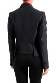 Dsquared2 Women's Black Silk Wool One Button Blazer: Picture 3