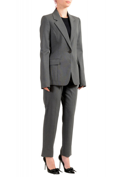 Maison Margiela Women's 100% Wool Gray One Button Pant Suit : Picture 2
