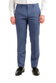 Hugo Boss Men's "Huge6/Genius5" Slim Fit Blue 100% Wool Two Button Suit: Picture 8