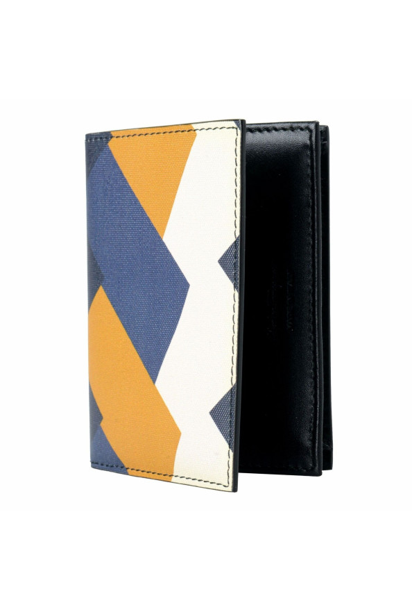 Salvatore Ferragamo Men's 100% Leather Multi-Color Bifold Wallet