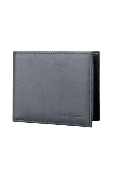 Salvatore Ferragamo Men's 100% Leather Gray Bifold Wallet