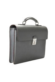 Louis Vuitton Men's Gray Taiga Leather "Neo Robusto I" Briefcase Bag: Picture 2