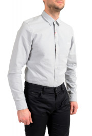 Hugo Boss Men's "Evart" Gray Straight Fit Long Sleeve Casual Shirt: Picture 5