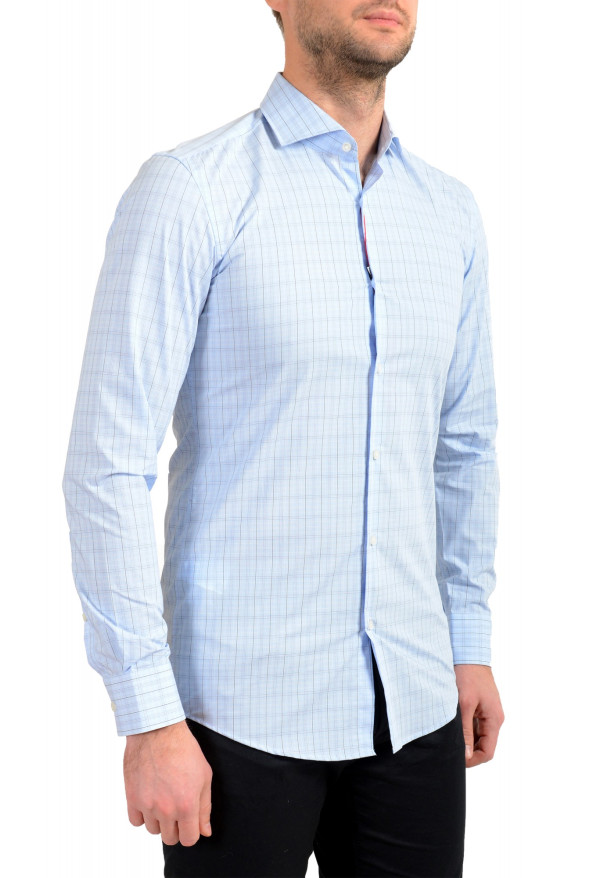 Hugo Boss Men's "Kason" Slim Fit Plaid Long Sleeve Dress Shirt: Picture 2