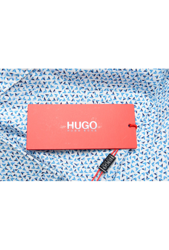 Hugo Boss Men's "Elisha01" Extra Slim Fit Long Sleeve Dress Shirt: Picture 8
