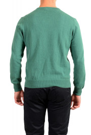 Pierre Balmain Men's Green Wool Cashmere V-Neck Pullover Sweater: Picture 3