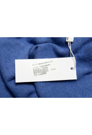 Pierre Balmain Men's Blue Wool Cashmere 1/3 Zip Pullover Sweater: Picture 6