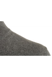 Pierre Balmain Men's Gray Wool Cashmere Full Zip Pullover Sweater: Picture 4
