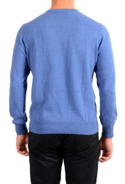 Pierre Balmain Men's Blue Wool Cashmere Crewneck Pullover Sweater: Picture 3
