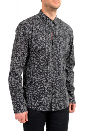 Hugo Boss Men's "Ero3-W" Extra Slim Fit Geometric Print Shirt : Picture 2