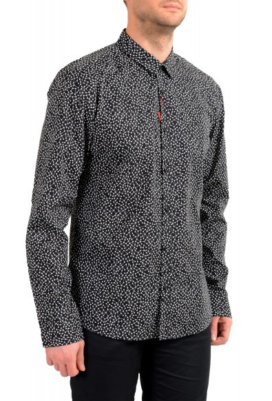 Hugo Boss Men's "Ero3-W" Extra Slim Fit Geometric Print Shirt: Picture 2