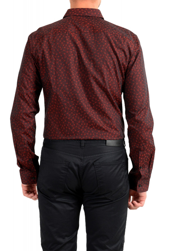 Hugo Boss Men's Erondo Extra Slim Fit Geometric Print Dress Shirt: Picture 6