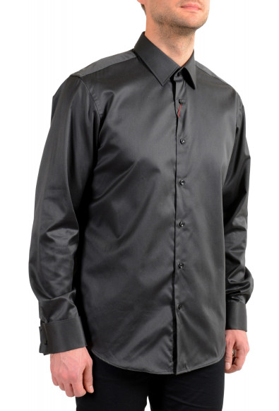 Hugo Boss Men's "C-George" Regular Fit Dark Gray Dress Shirt : Picture 2