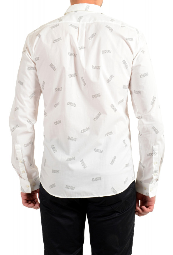 Hugo Boss Men's "Ero3-W" Extra Slim Fit Logo Print Long Sleeve Shirt : Picture 3