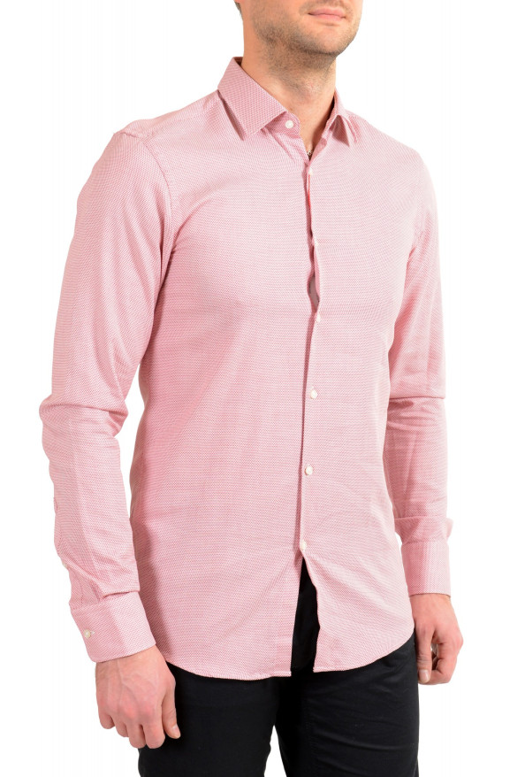 Hugo Boss Men's "Mabel" Pink Sharp Fit Long Sleeve Dress Shirt : Picture 2