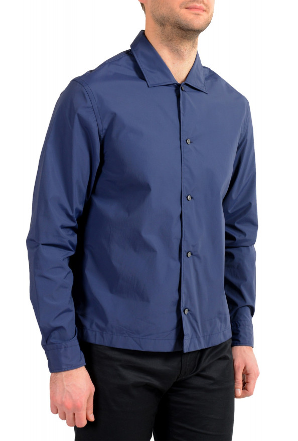 Hugo Boss Men's "Nolan" Relaxed Fit Blue Long Sleeve Casual Shirt: Picture 3