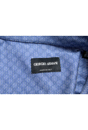 Giorgio Armani Men's "FANTASIA" Blue Long Sleeve Dress Shirt: Picture 9