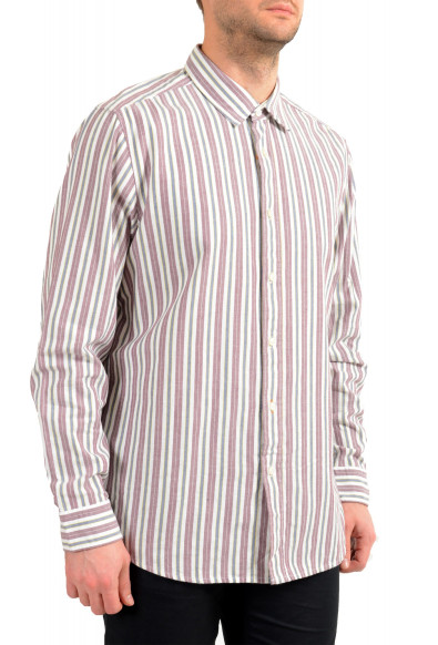 Hugo Boss Men's "Reggie" Regular Fit Striped Long Sleeve Shirt: Picture 2