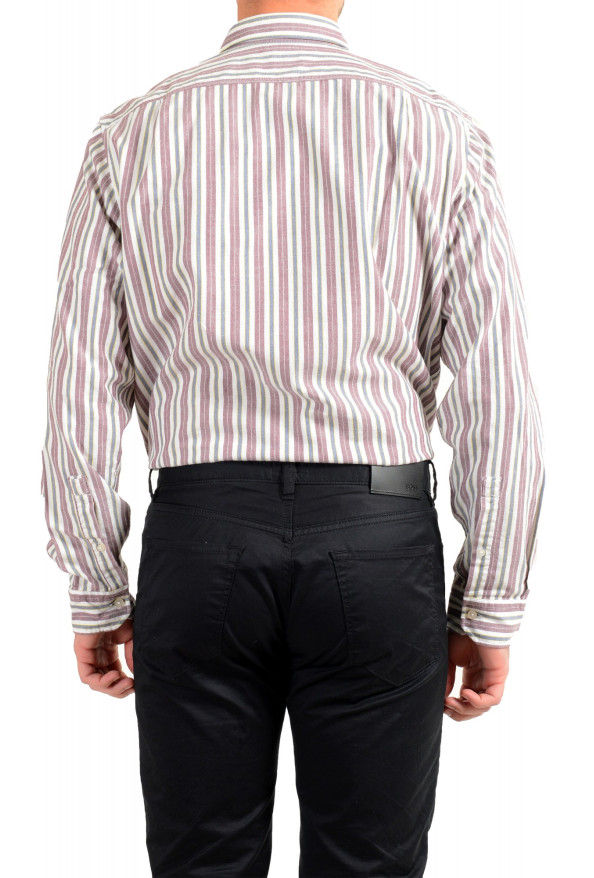 Hugo Boss Men's "Reggie" Regular Fit Striped Long Sleeve Shirt : Picture 6