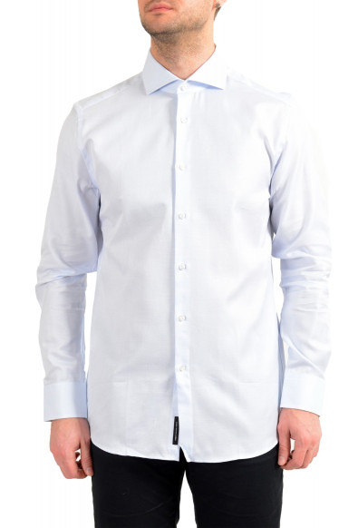 Hugo Boss Men's "T-Christo" Slim Fit Blue Long Sleeve Dress Shirt 