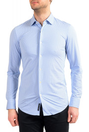 Hugo Boss Men's "Jenno" Blue Slim Fit Long Sleeve Dress Shirt