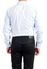 Hugo Boss Men's "Jenno" Blue Slim Fit Plaid Long Sleeve Shirt: Picture 6