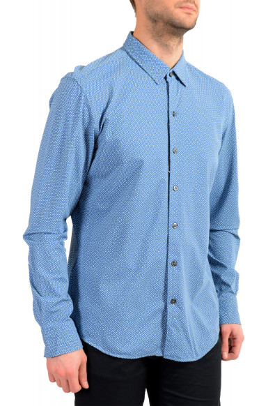 Hugo Boss Men's "Robbie_F" Sharp Fit Geometric Print Casual Shirt: Picture 2