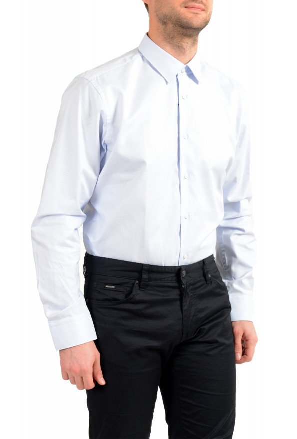 Hugo Boss Men's "Eliott" Regular Fit Blue Long Sleeve Dress Shirt: Picture 5