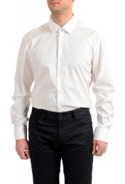 Hugo Boss Men's "Jesse" White Slim Fit Long Sleeve Dress Shirt : Picture 4