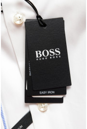 Hugo Boss Men's "Jesse" White Slim Fit Long Sleeve Dress Shirt : Picture 8