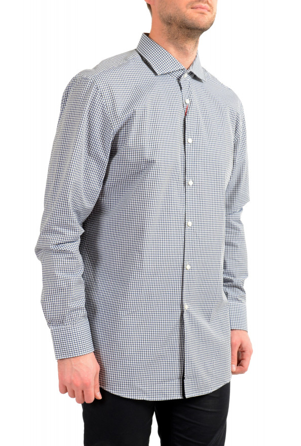 Hugo Boss Men's "Meli" Sharp Fit Plaid Long Sleeve Shirt: Picture 2