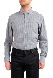 Hugo Boss Men's "Meli" Sharp Fit Plaid Long Sleeve Shirt: Picture 4