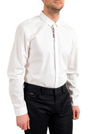 Hugo Boss Men's "Ernie" Extra Slim Fit White Long Sleeve Shirt : Picture 5