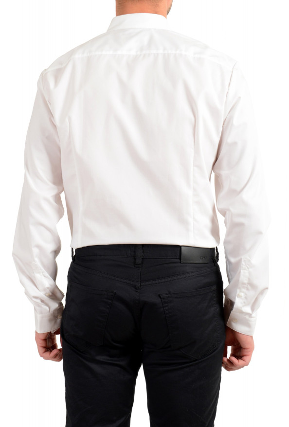 Hugo Boss Men's "Ernie" Extra Slim Fit White Long Sleeve Shirt : Picture 6