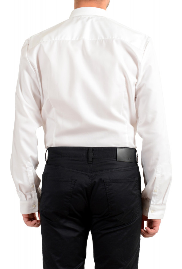Hugo Boss Men's "Edric" Extra Slim Fit White Long Sleeve Shirt : Picture 6