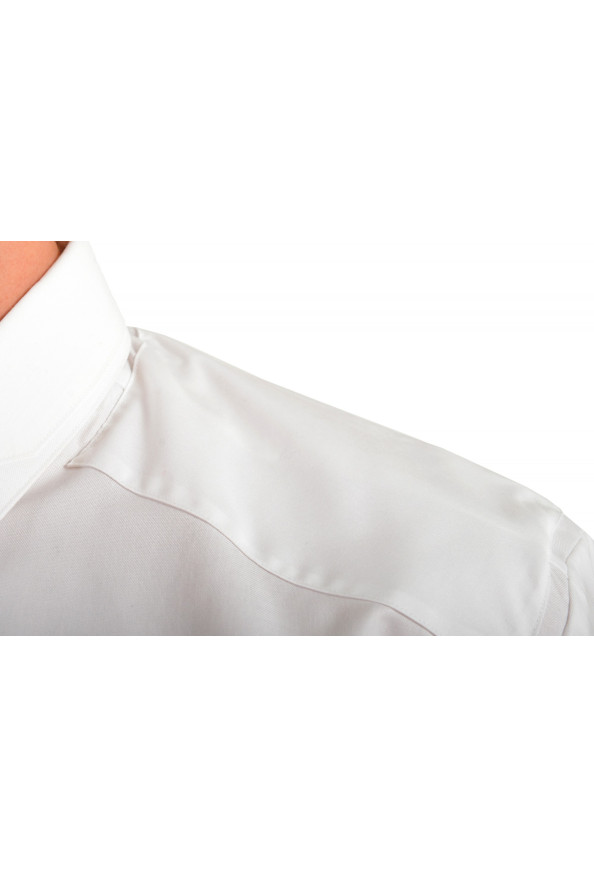 Hugo Boss Men's "Edric" Extra Slim Fit White Long Sleeve Shirt : Picture 7