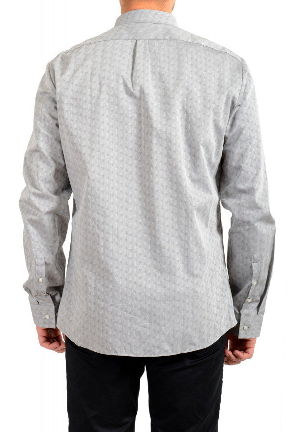 Hugo Boss Men's "Ero3" Extra Slim Fit Geometric Print Casual Shirt : Picture 3