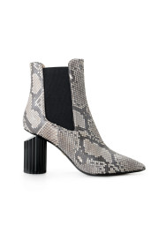 Roberto Cavalli Women's Python Leather High Heel Bootie Shoes: Picture 4