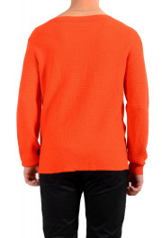 Hugo Boss Men's "Giacomo" Slim Fit Orange Wool Pullover Sweater : Picture 3