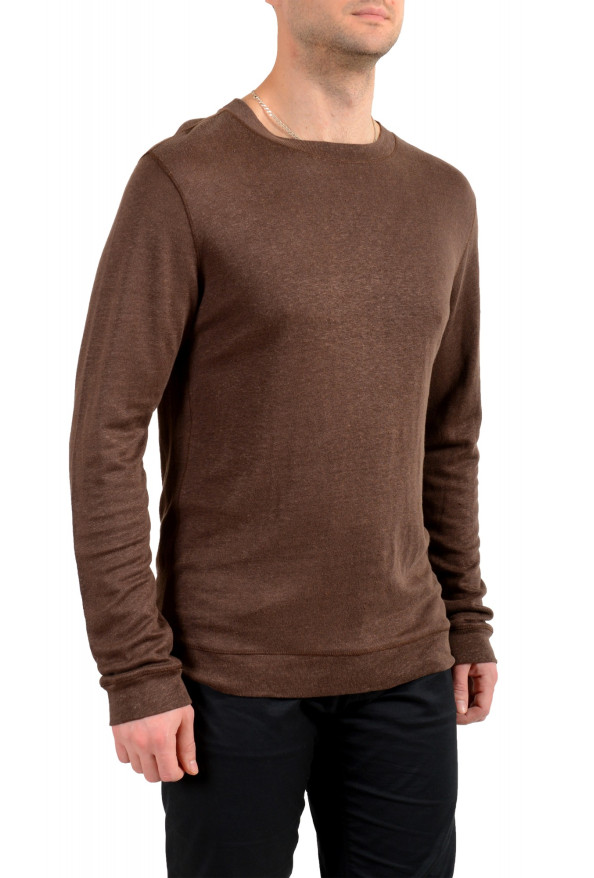 Hugo Boss Men's "Abruzzi 04" Slim Fit Pure Linen Pullover Sweater: Picture 2