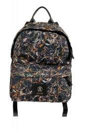 Roberto Cavalli Unisex Multi-Color Animal Print Backpack Bag