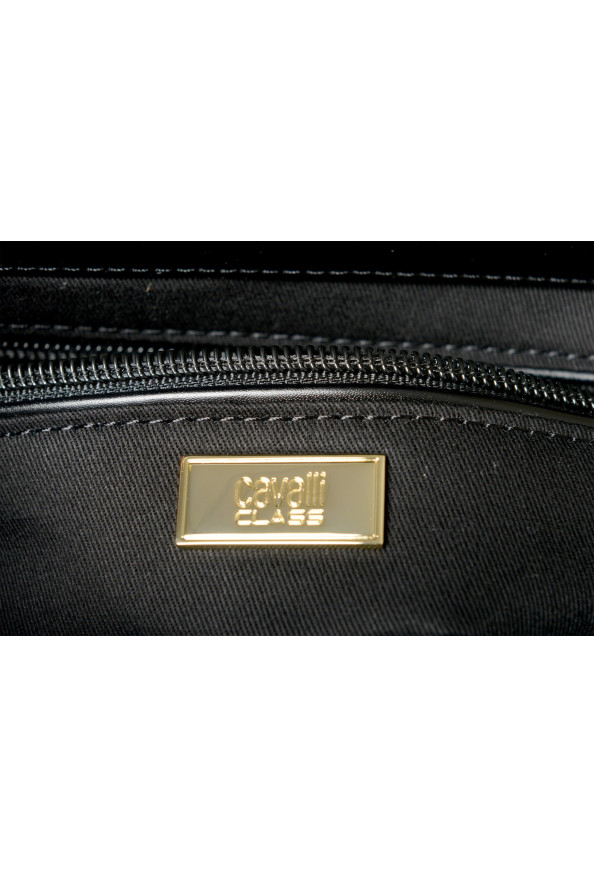 Cavalli Class Women's Textured Leather Two-Tone Handbag Shoulder Bag: Picture 9