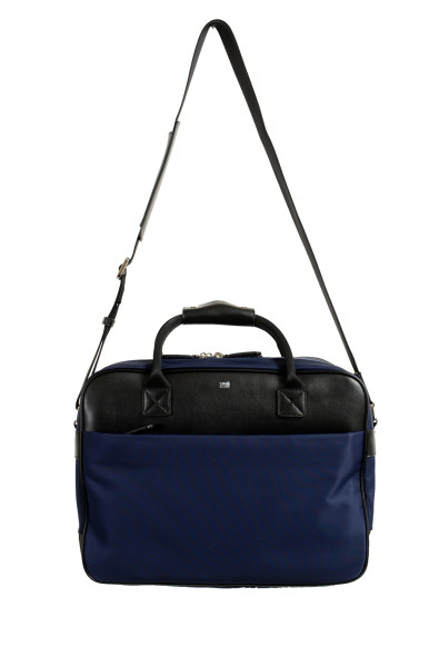 Cavalli Class Men's "Hunter" Navy Blue Briefcase Bag