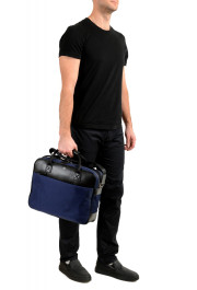 Cavalli Class Men's "Hunter" Navy Blue Briefcase Bag: Picture 13