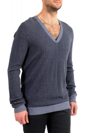 Hugo Boss Men's "Kotoran" Alpaca Wool V-Neck Pullover Sweater : Picture 2