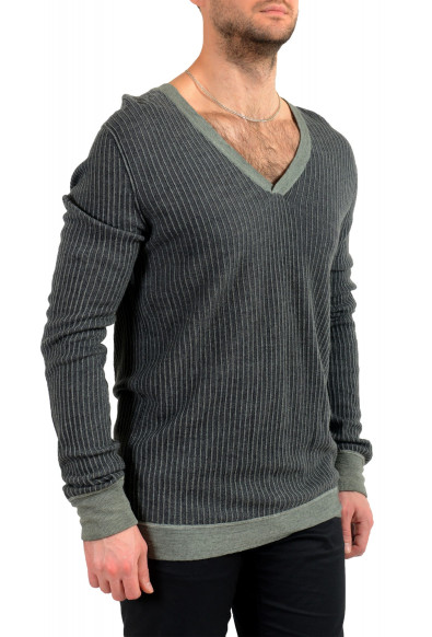 Hugo Boss Men's "Kotoran" Wool Alpaca V-Neck Pullover Sweater: Picture 2
