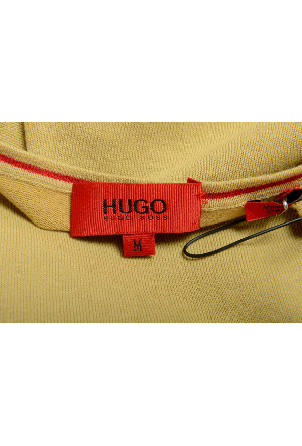 Hugo Boss Men's "Sacor-2" Olive Green V-Neck Pullover Sweater: Picture 5