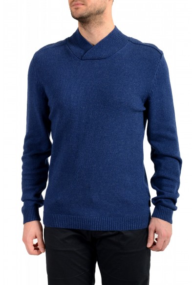 Hugo Boss Men's "Lev" Regular Fit Wool Mock Neck Pullover Sweater